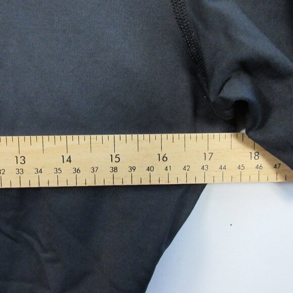 Tommie Copper Lower Back Support Shirt Men Large Black Stretch Compression 248 - Picture 9 of 11